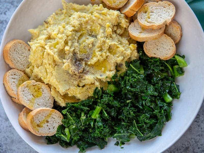 Vegan Italian Recipes: Fava Bean Puree