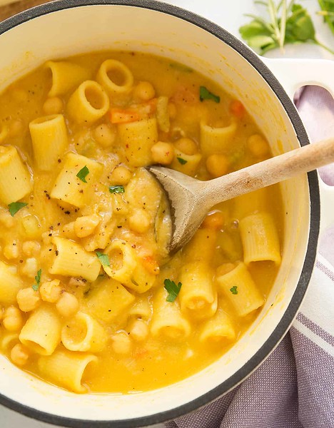 Pasta e Ceci - Vegan Italian Recipes