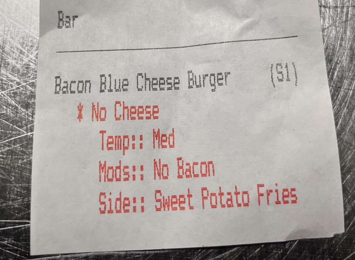 Always lurked here, but they literally could’ve just ordered our hamburger