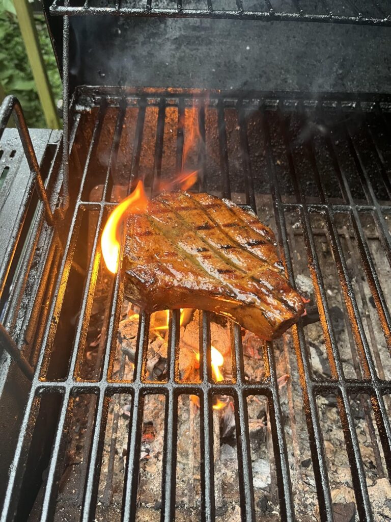 Made some pork chops