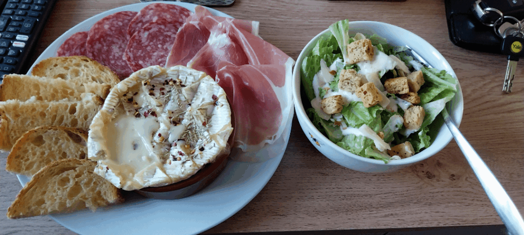 Lighter warm weather dinner