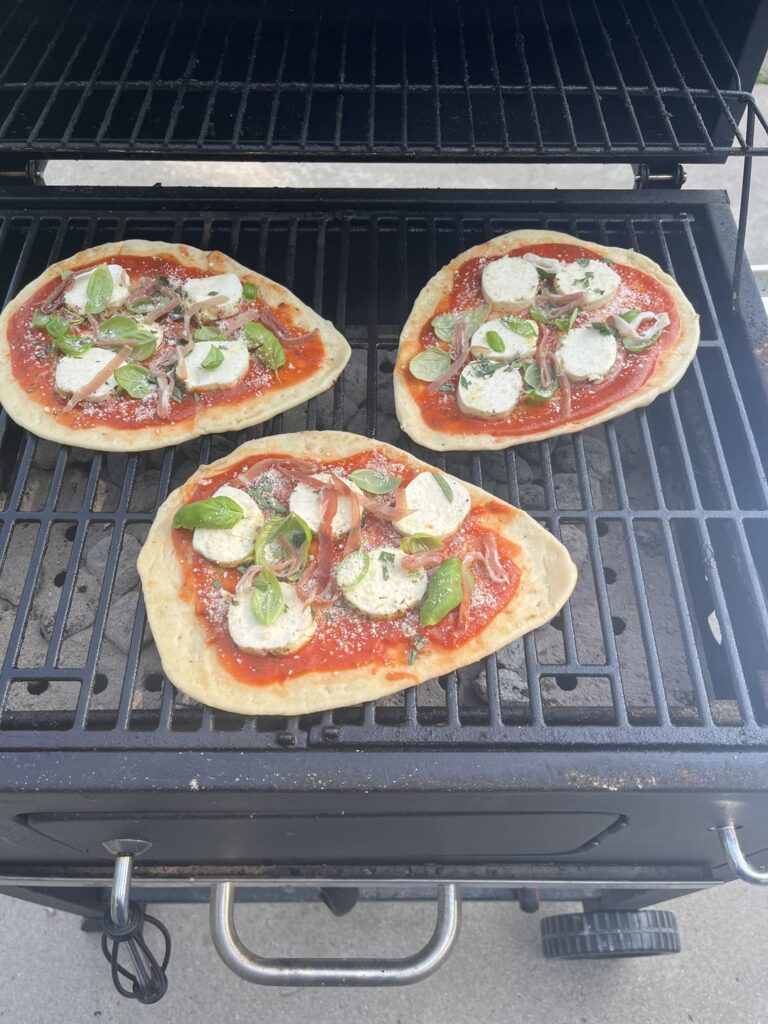 I couldn’t grill for three years. It’s good to be back at it.