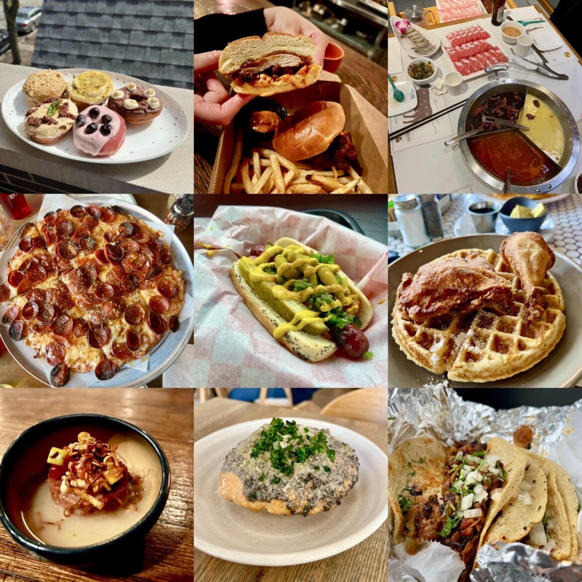9 Things That I Ate in April That I Very Much Enjoyed and Also Remembered to Take a Picture Of (Top to bottom, left to right)(Not a Ranking): 9 Things That I Ate in April That I Very Much Enjoyed and Also Remembered to Take a Picture Of (Top to bottom, left to right)(Not a Ranking):