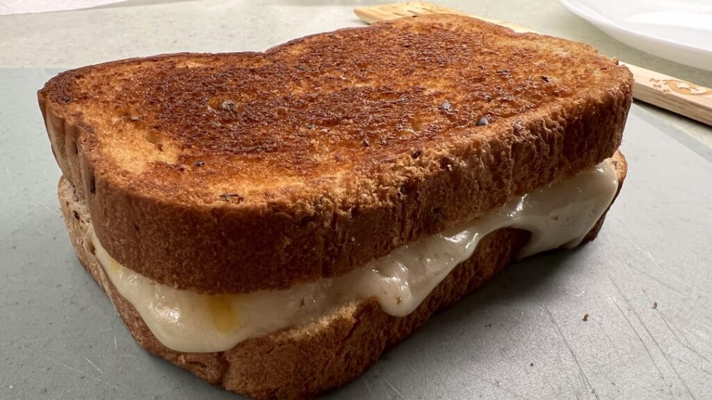 Soft sandwich bread, swiss and cheddar