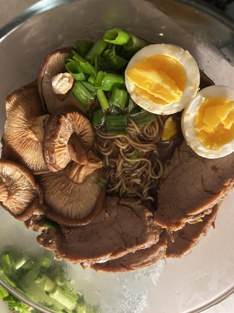 Made pork belly ramen :)