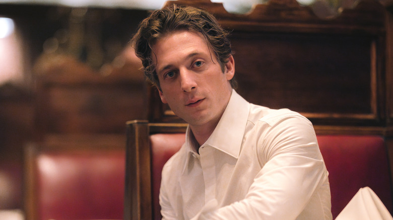 Jeremy Allen White attends a dinner for the cast and producers of 