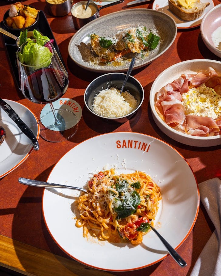 A modern Italian feast at Santini Bar & Grill
