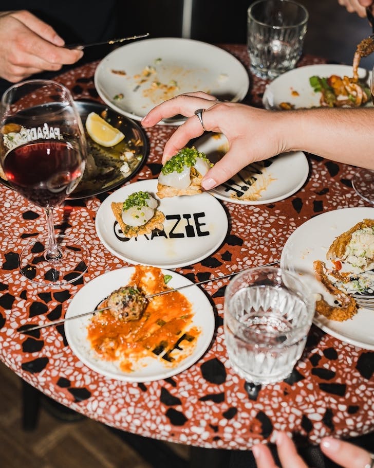 Si Paradiso Italian food