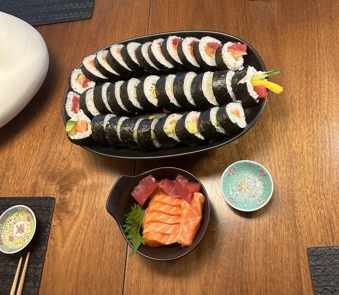 First time making maki