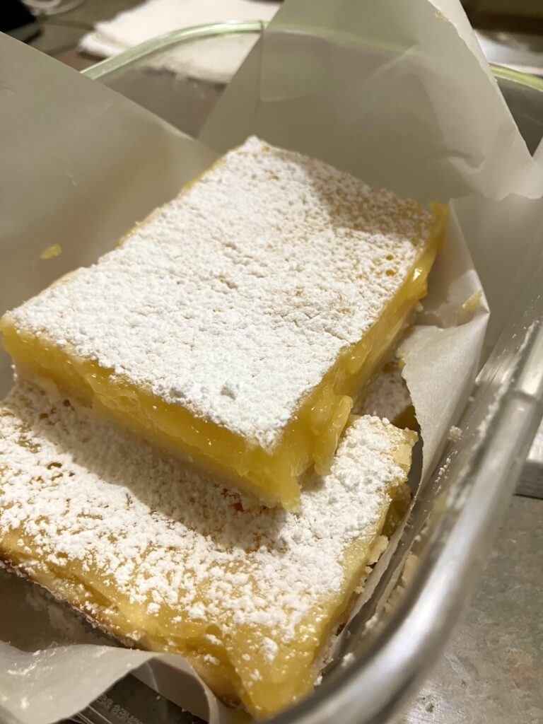 Just wanted to show off my lemon bars