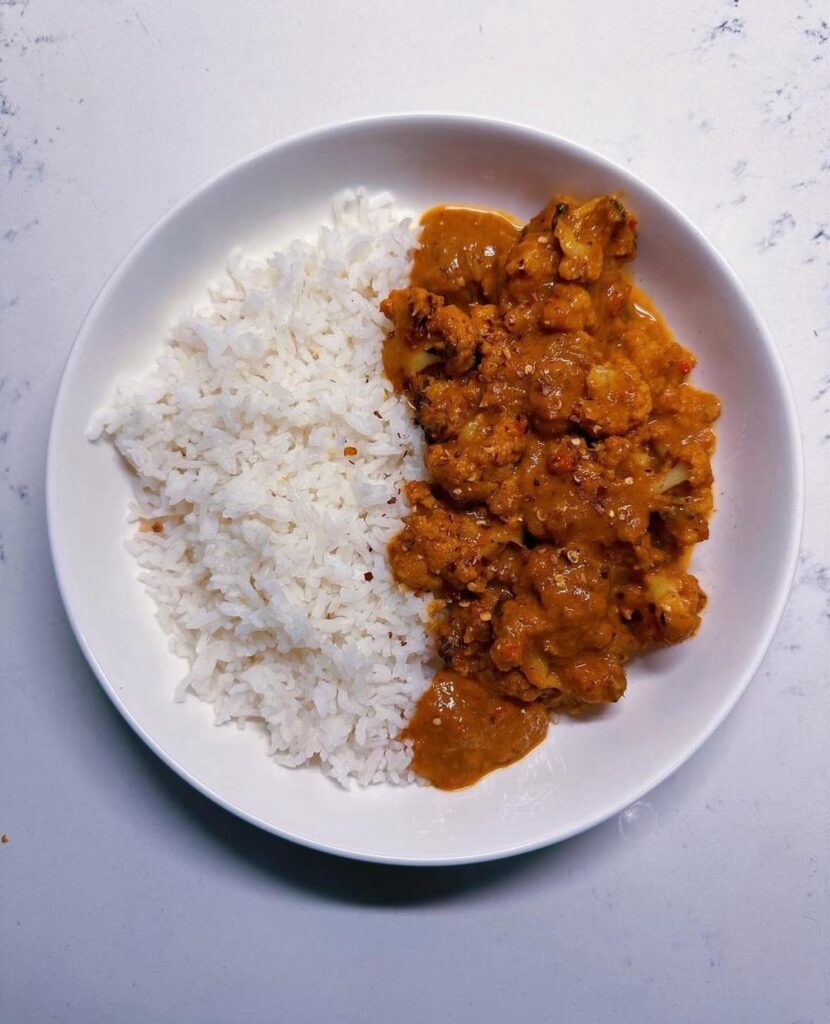 cauliflower tikka masala