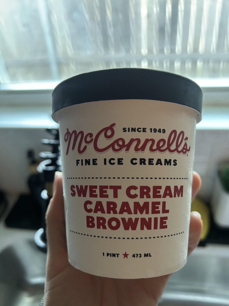 McConnell’s Sweet Cream Caramel Brownie McConnell’s Sweet Cream Caramel Brownie