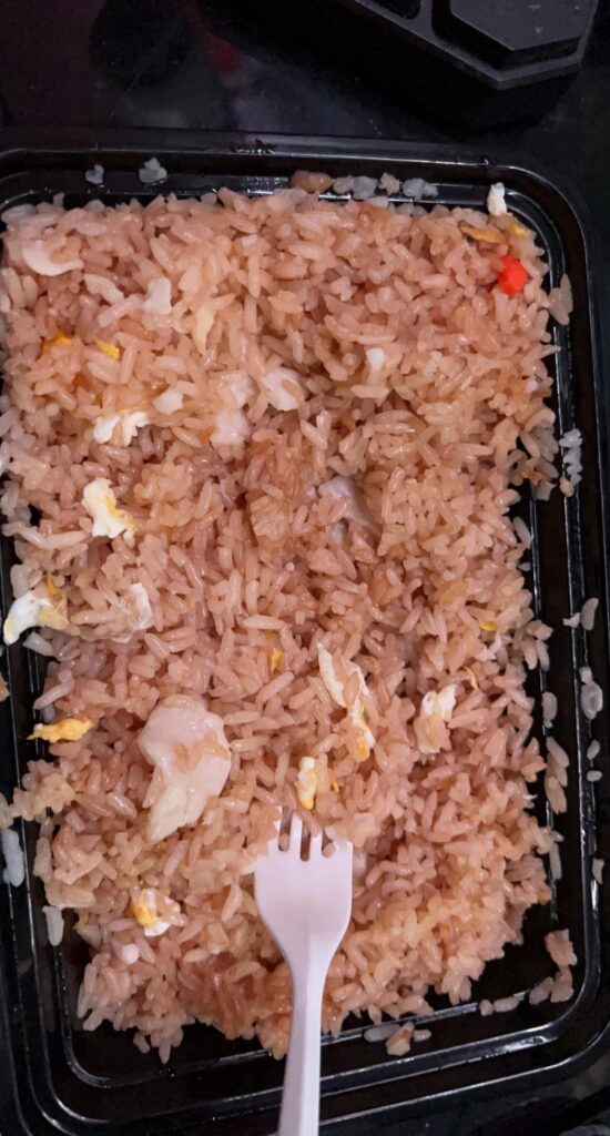 Calories in chicken fried rice?