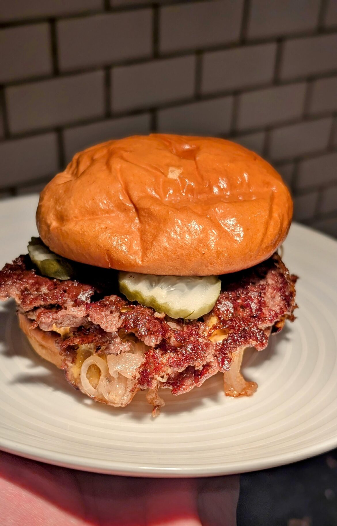 Oklahoma onion burger