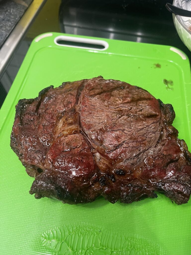 Quick ribeye