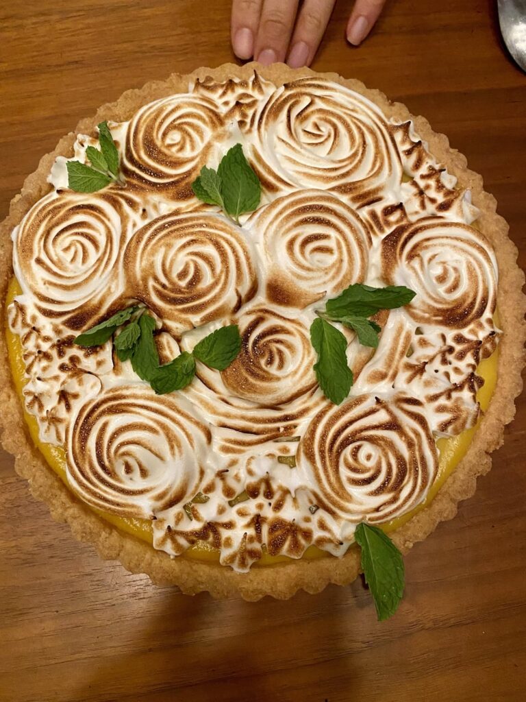 Finally busted out the kitchen torch that my friend gave me for a housewarming ages ago. I tried my hand at a Lemon Meringue Tart!