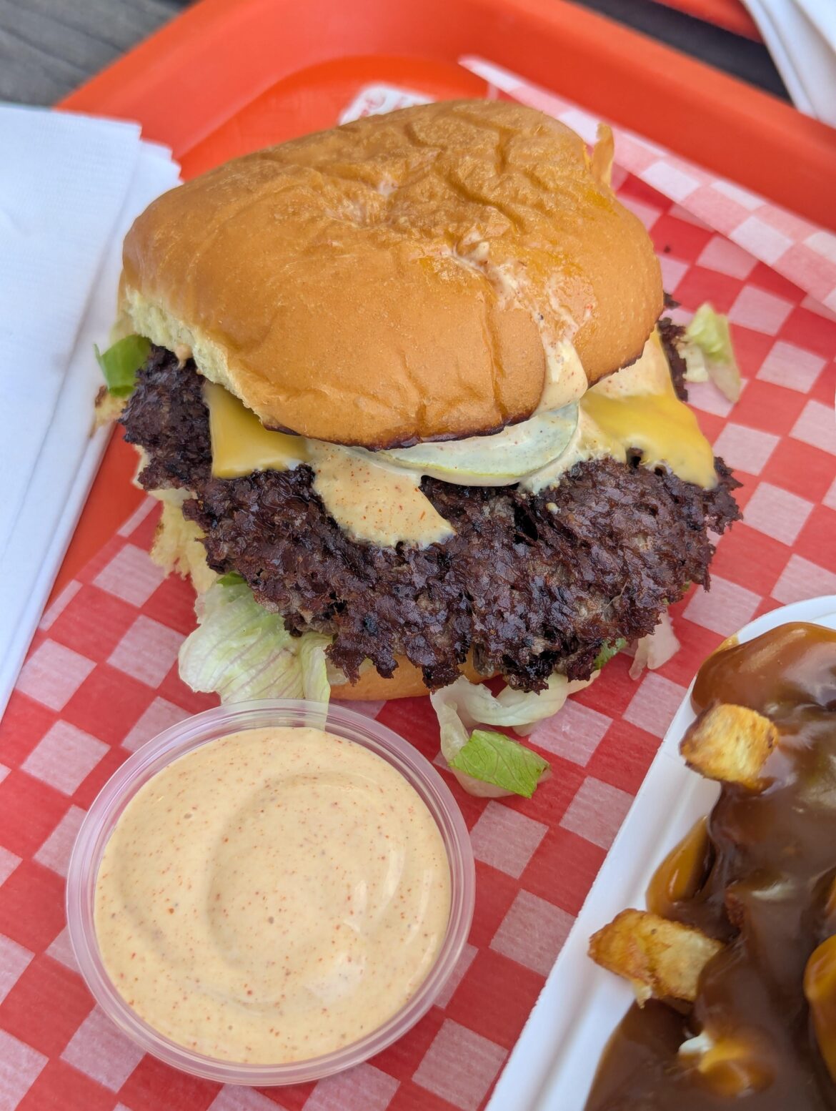 Nice crust from a local joint