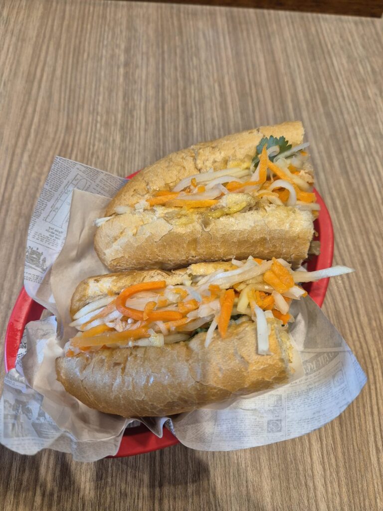 Tofu egg banh mi?