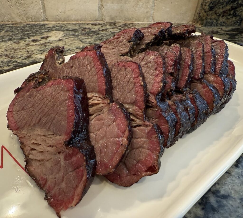 I tried one of these precut and seasoned briskets from Kroger