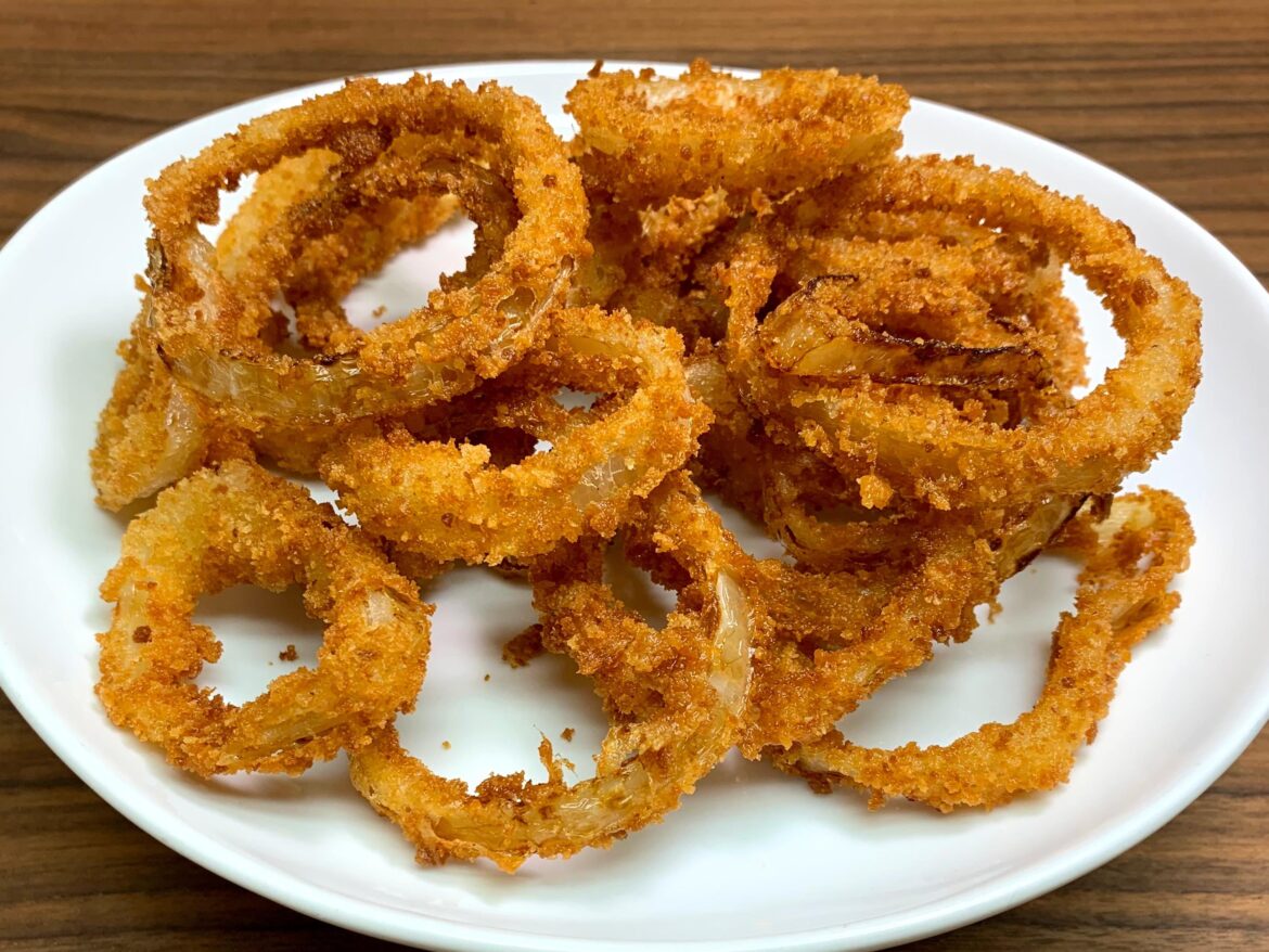 I prefer thin crispy rings