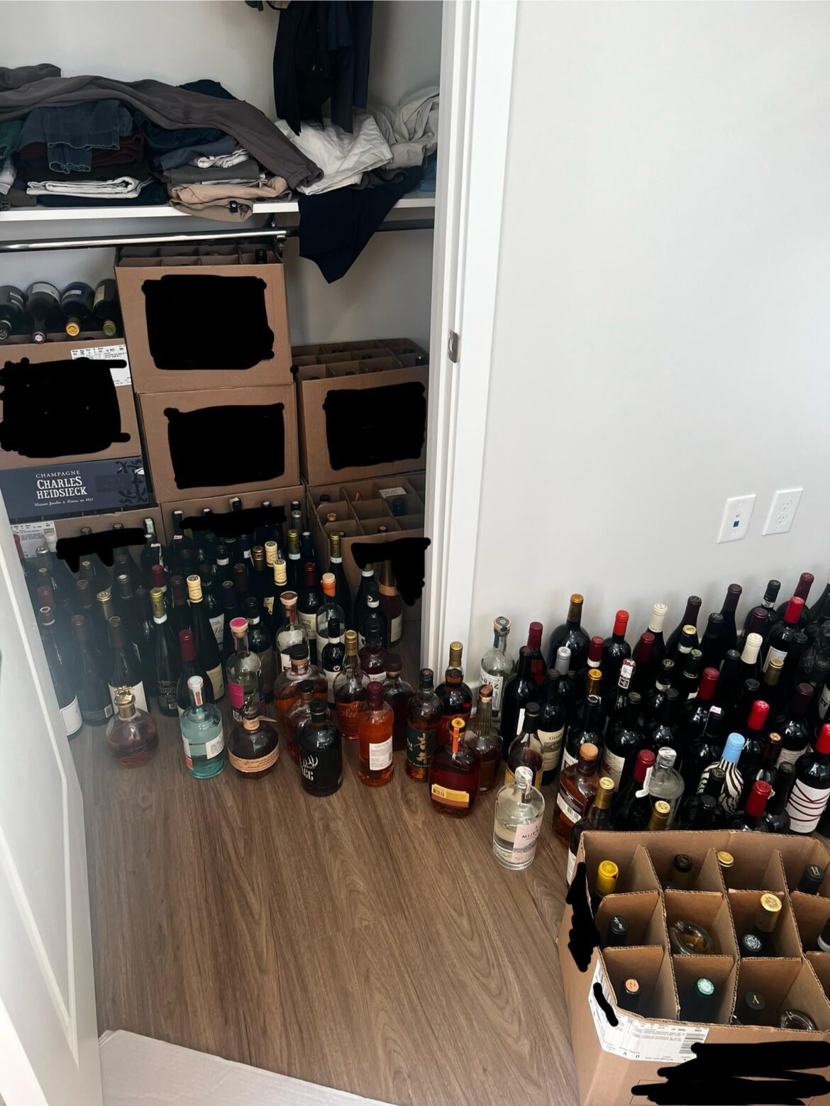 When two industry people move in together