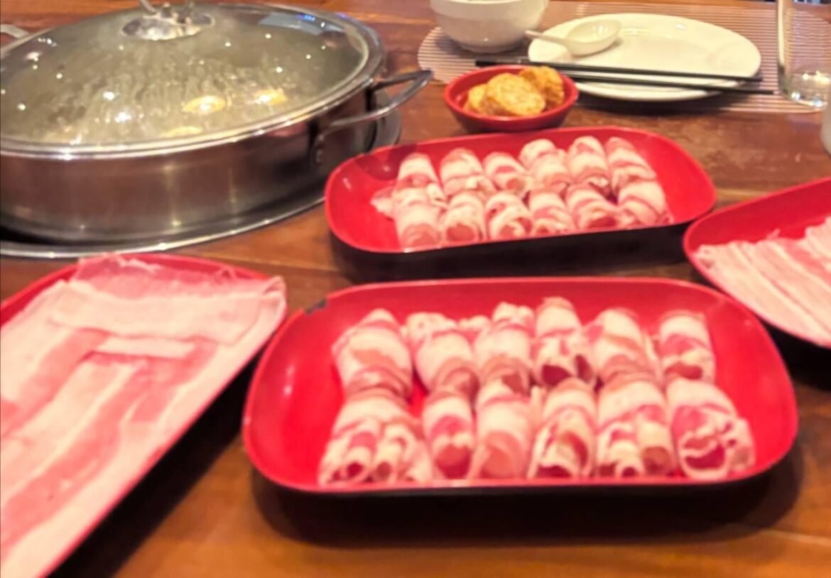 Our first shabu-shabu experience 🤤