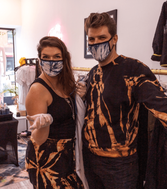 kevin katie tague founders tipsy tie dye