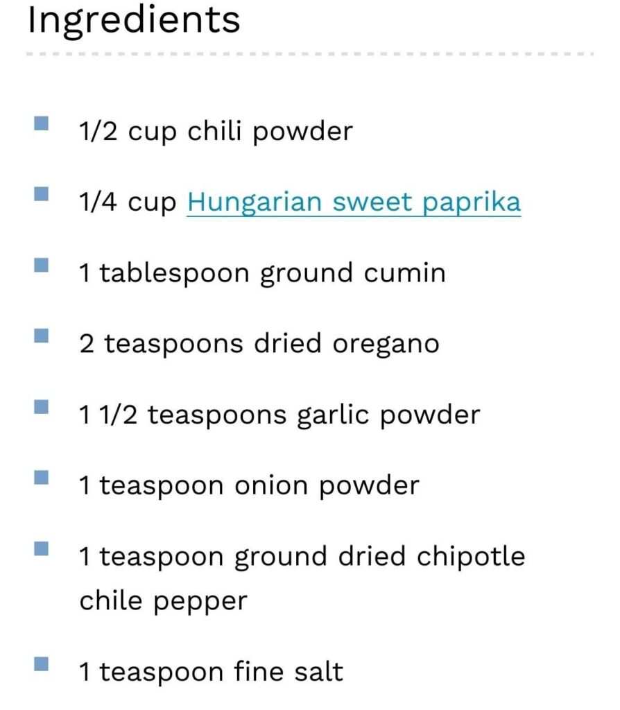 Central American Spice Blend – might have found it! Central American Spice Blend - might have found it!