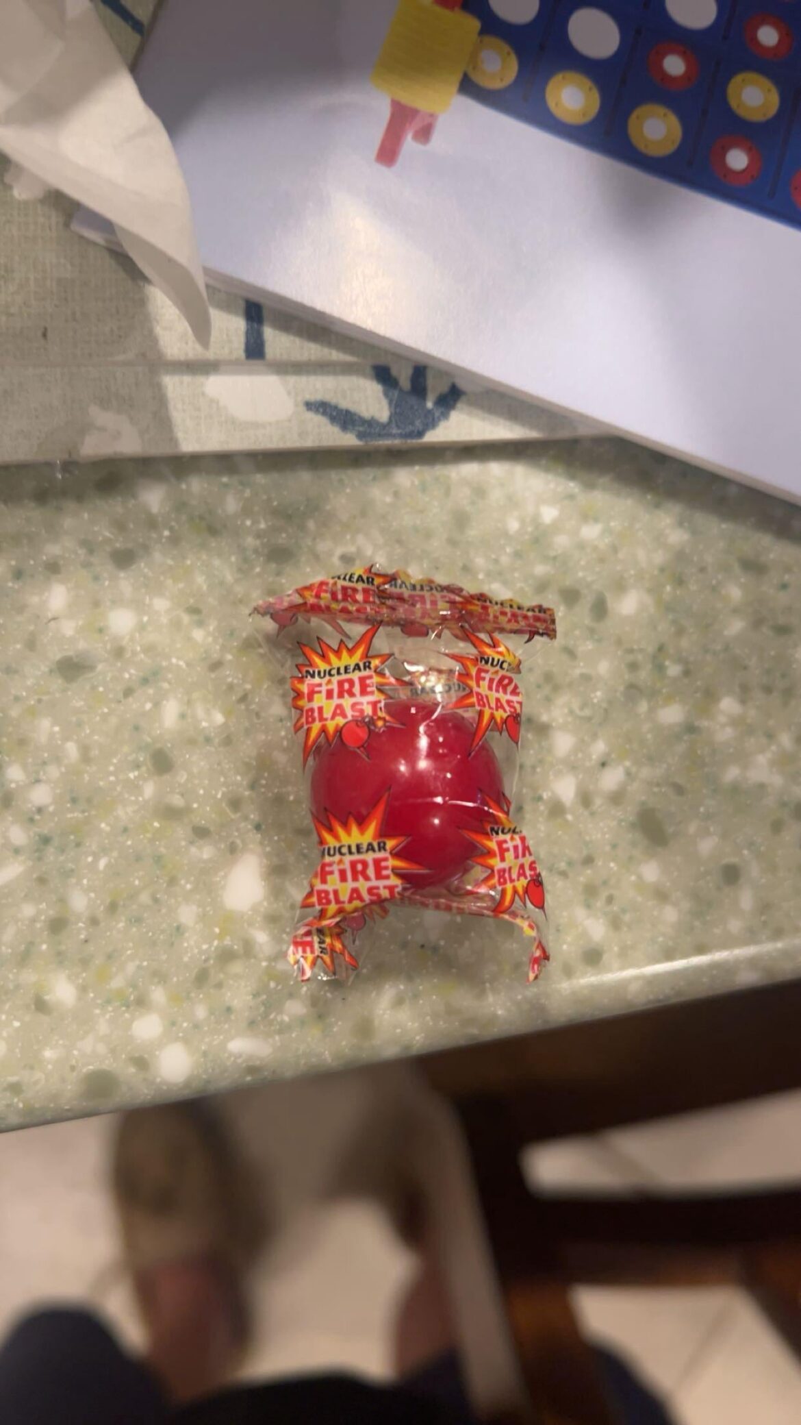 Mom said “the lady at the market said these fireballs are REALLLLLY hot”