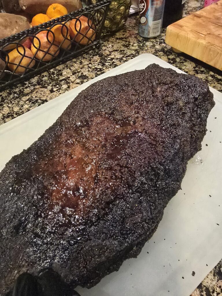 Pulled off the best brisket of my life this weekend