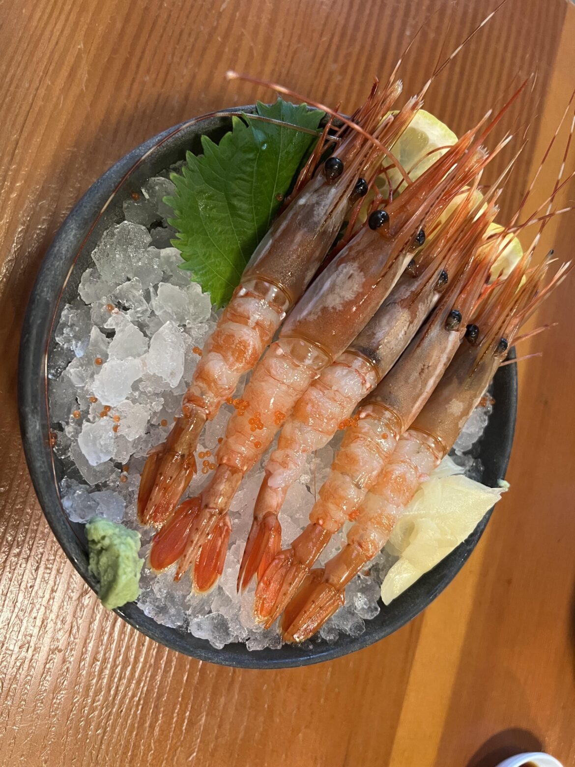Ebi Sashimi- definitely the best