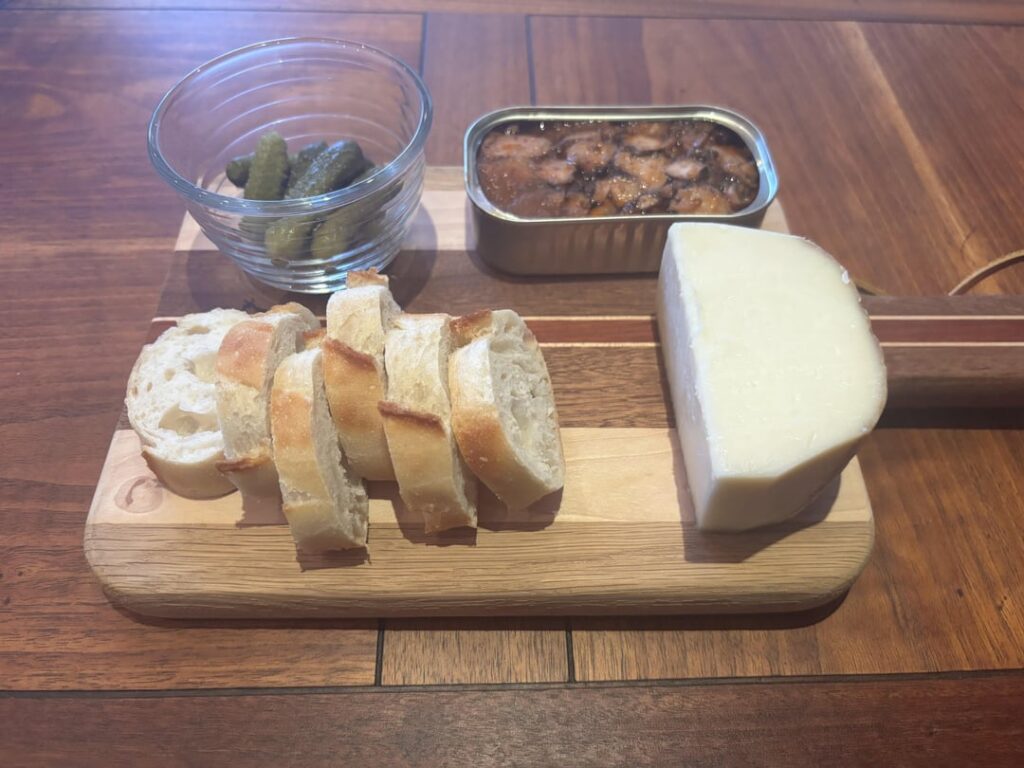 My first seacuterie board