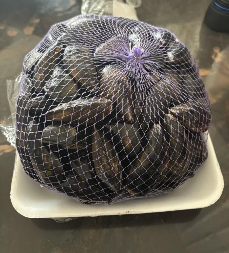 My wife knows how much I love mussels