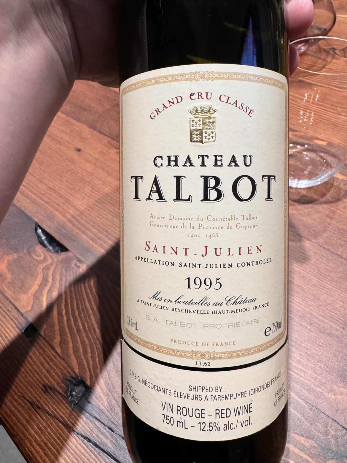 Birth year wine. Happy 30th to me