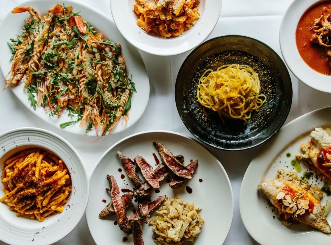 Italian dishes from La Ciccia in San Francisco