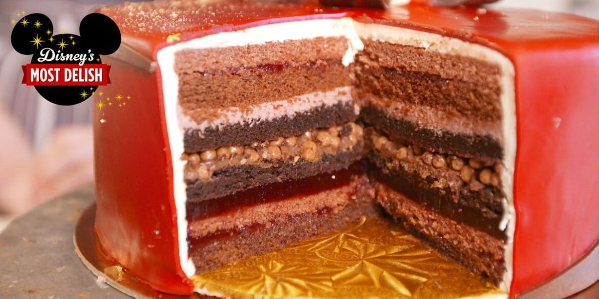 Disney 11 Layer Cake - Disney World Desserts
