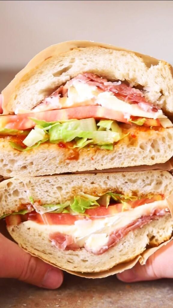 Prosciutto Brie Sandwich