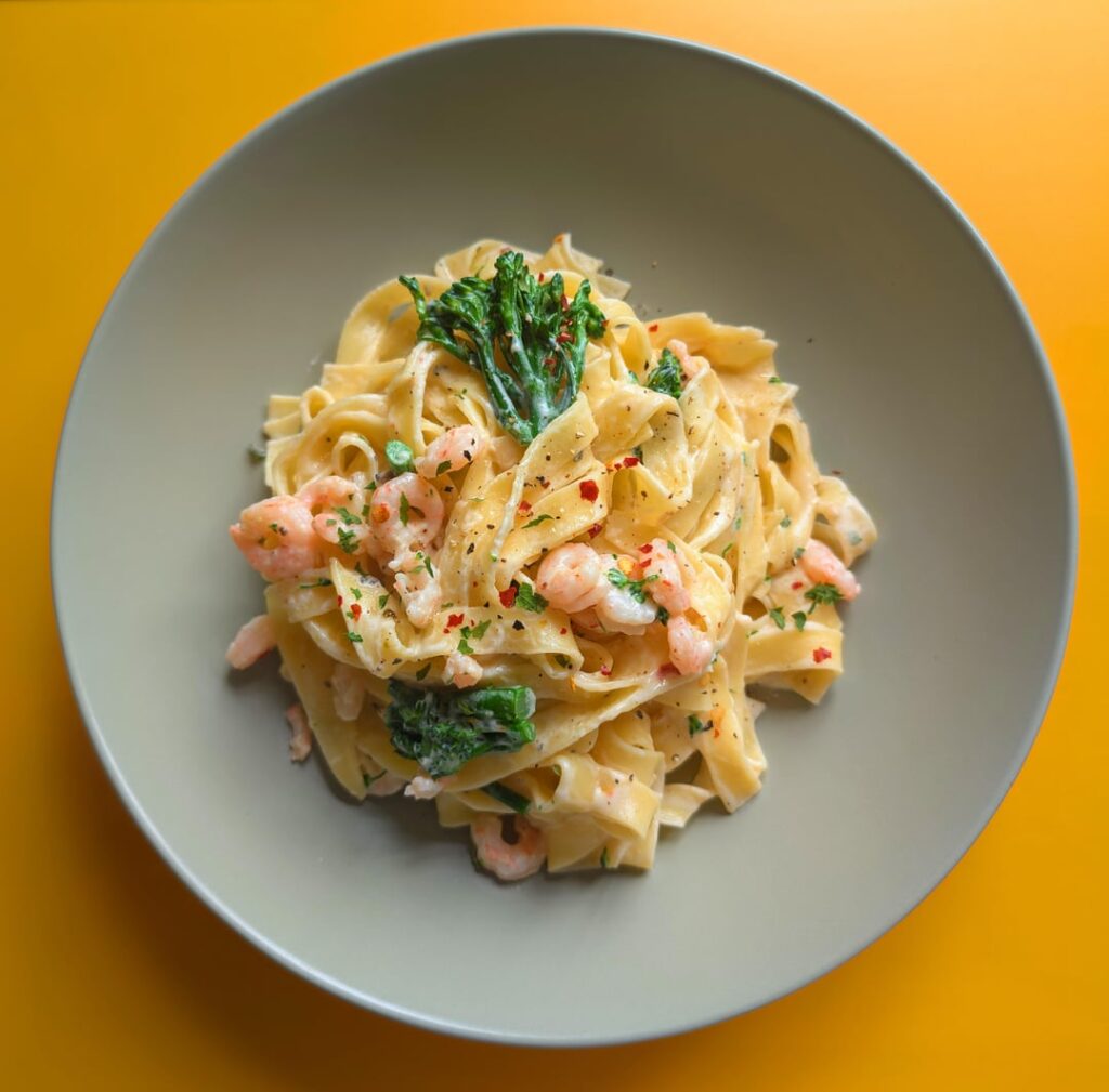 Prawn Tagliatelle