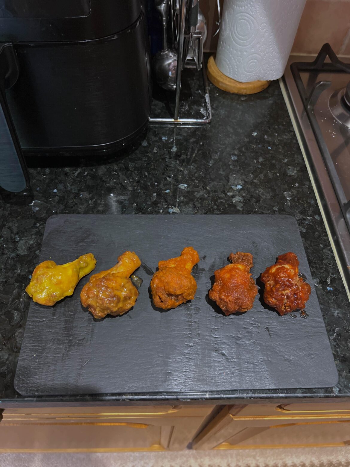 Testing some sauces Testing some sauces