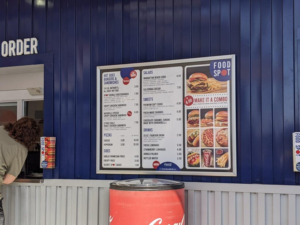 Sketchers Food Spot prices