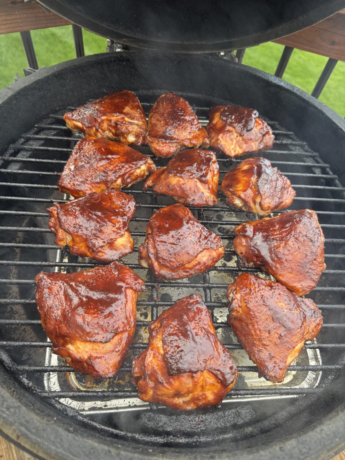 BBQ chicken thighs