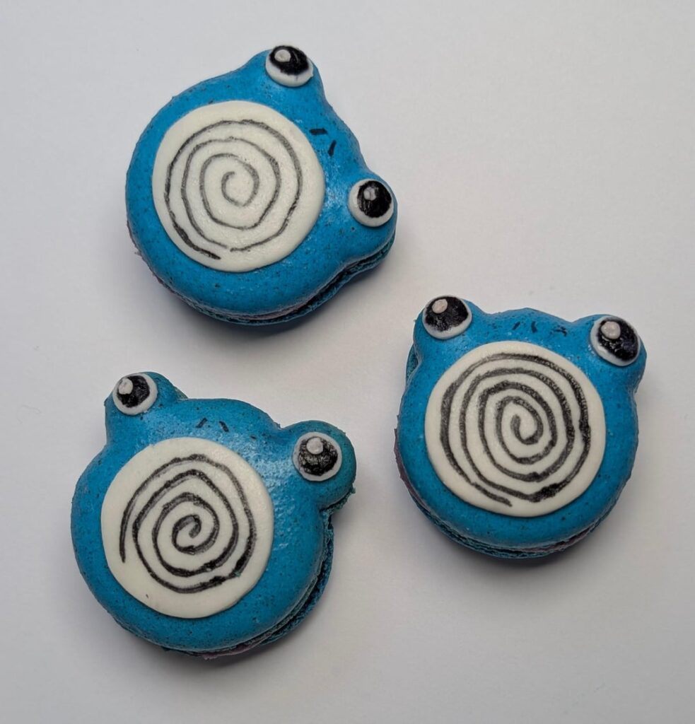 poliwhirl macarons