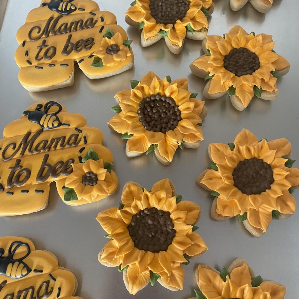 Sunflower 🌻 & 🐝 bees baby shower