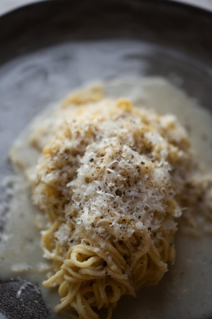 Cacio e pepe – too watery? Cacio e pepe - too watery?