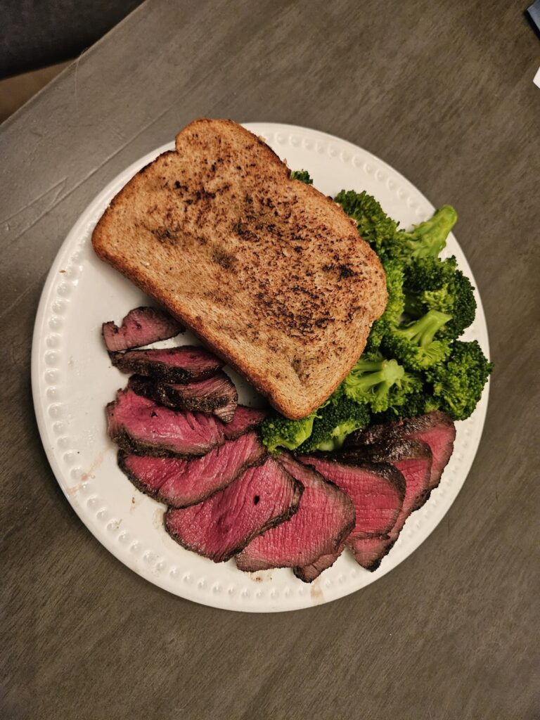 Filet on Charcoal Grill Reverse Sear