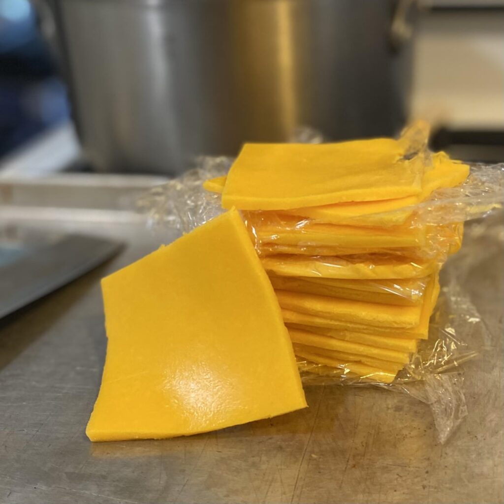 Cheese cheese cheese cheese cheese cheese cheese (American cheese)