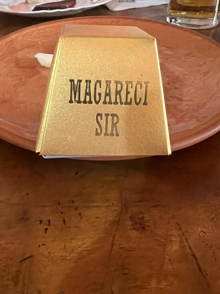 I ate Donkey Cheese in Serbia