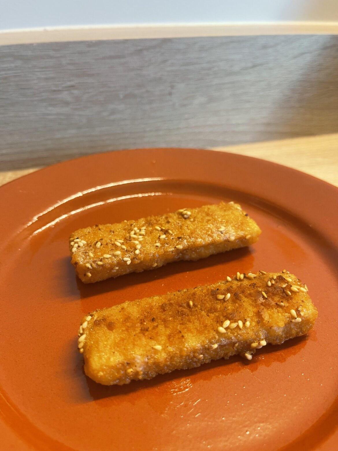 Browned butter fried fish (snack)