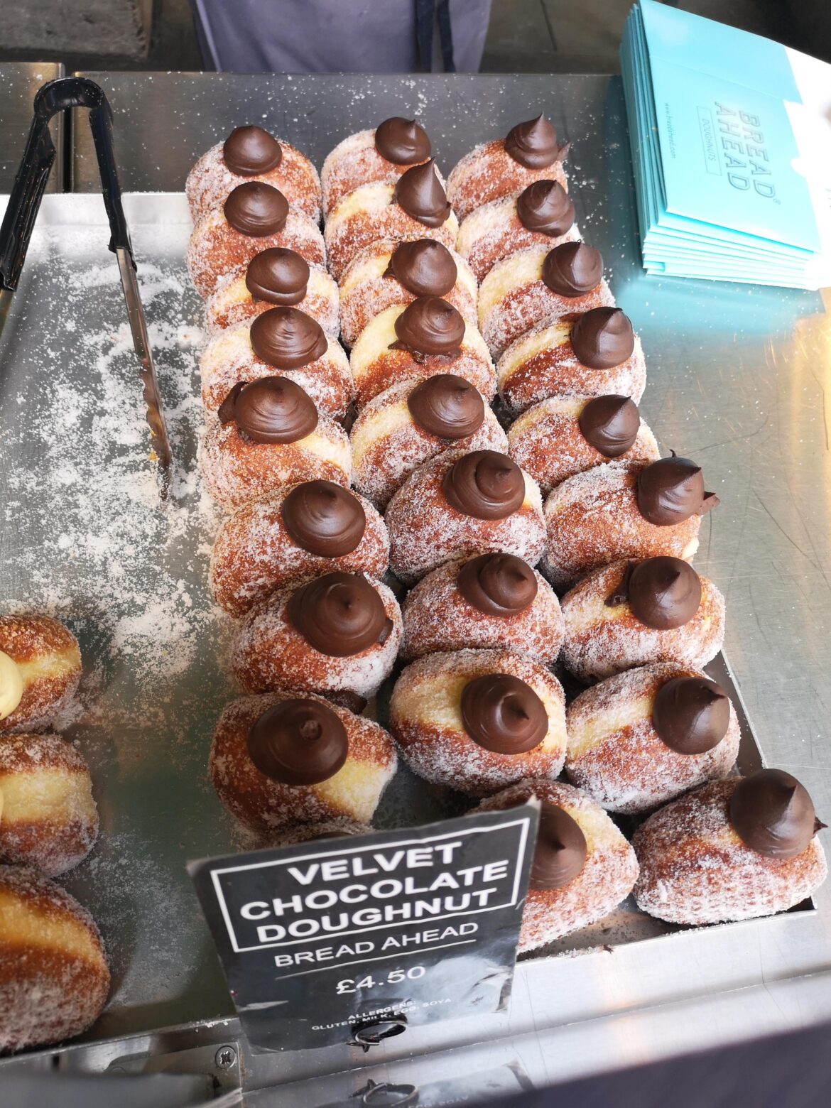 velvet chocolate doughnut