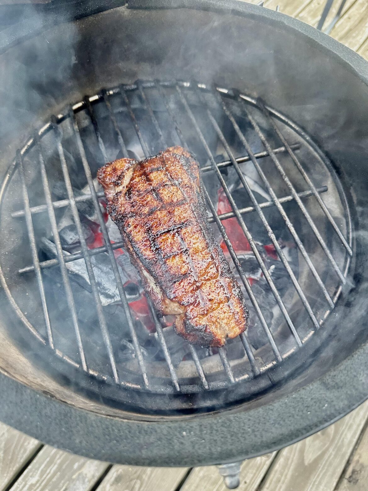 My first steak on my first bge